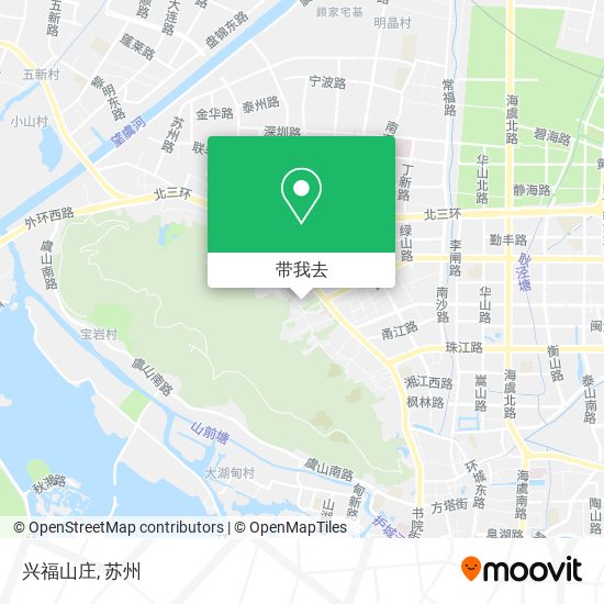 兴福山庄地图