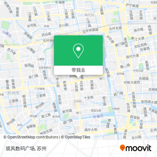 观凤数码广场地图