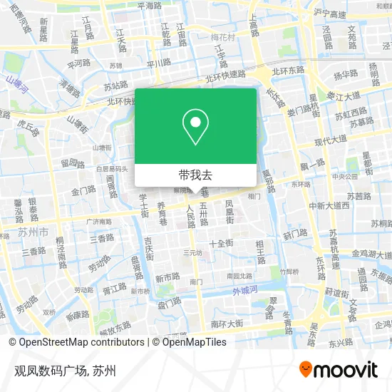 观凤数码广场地图