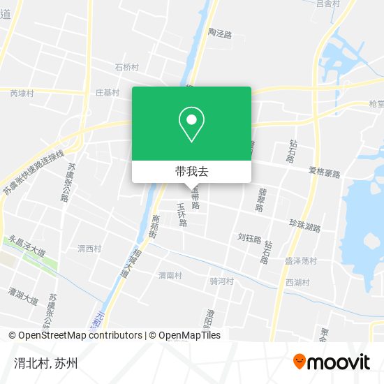 渭北村地图