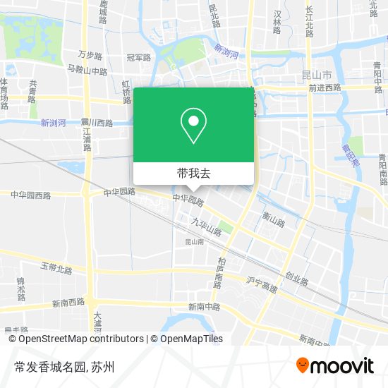 常发香城名园地图