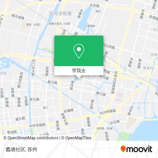 蠡塘社区地图