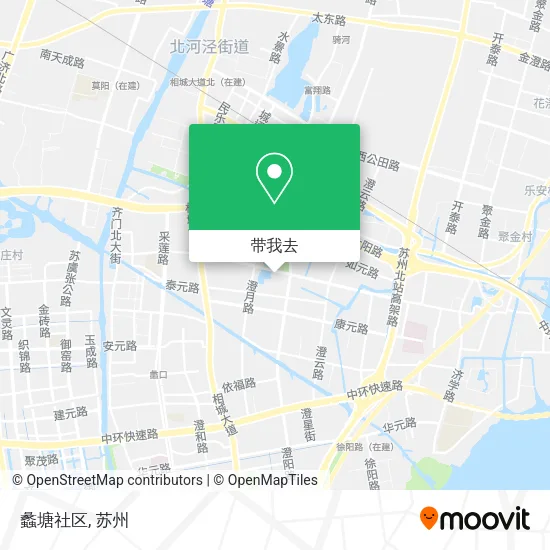 蠡塘社区地图