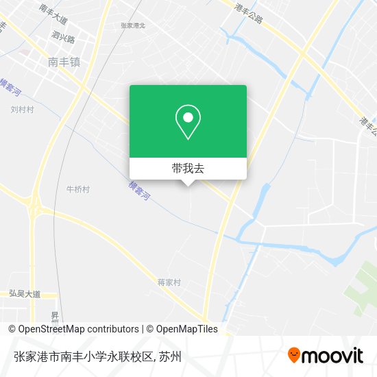 张家港市南丰小学永联校区地图