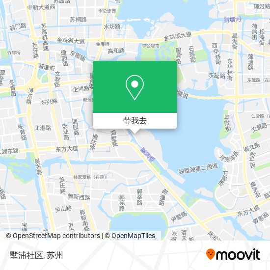 墅浦社区地图