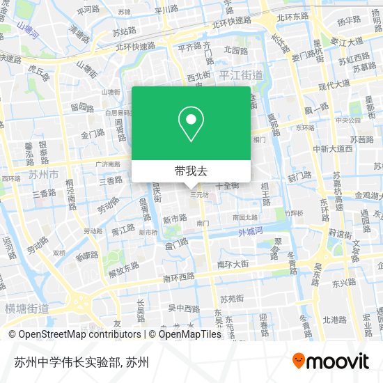 苏州中学伟长实验部地图