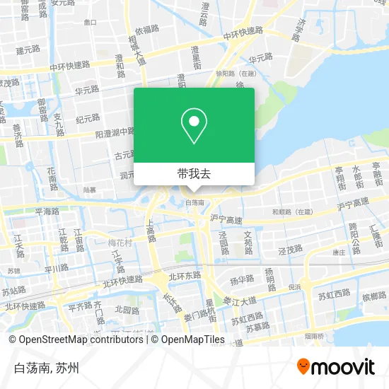 白荡南地图