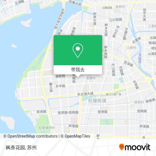 枫香花园地图