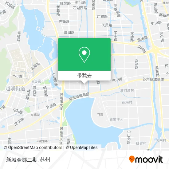 新城金郡二期地图