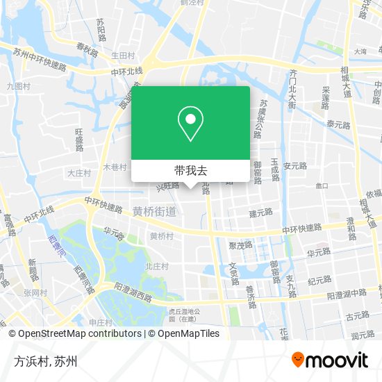 方浜村地图