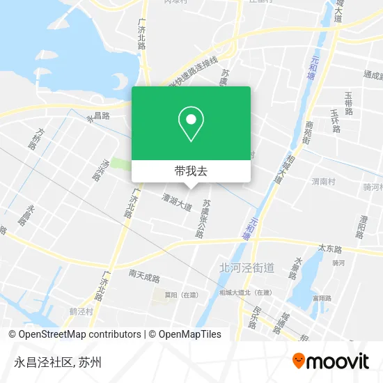 永昌泾社区地图