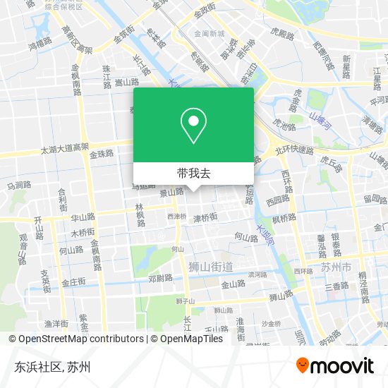 东浜社区地图