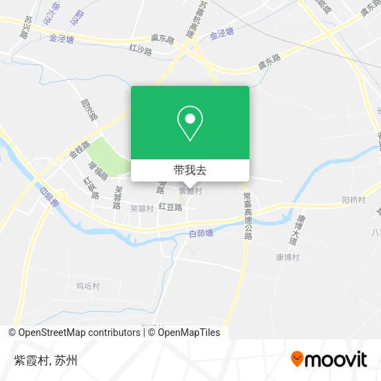 紫霞村地图