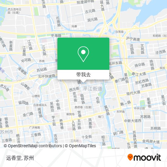 远香堂地图