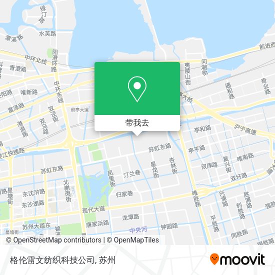 格伦雷文纺织科技公司地图