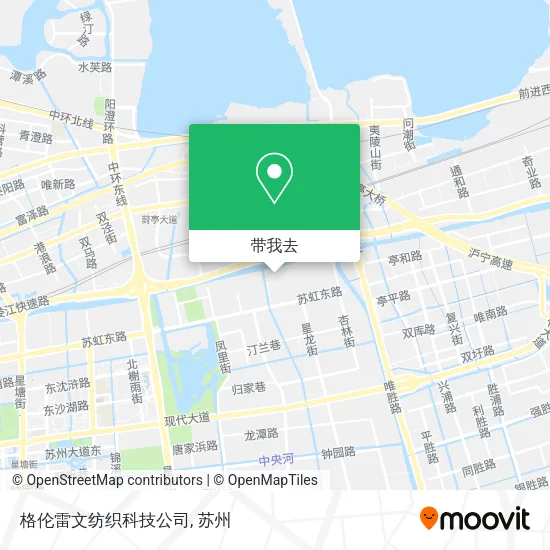 格伦雷文纺织科技公司地图