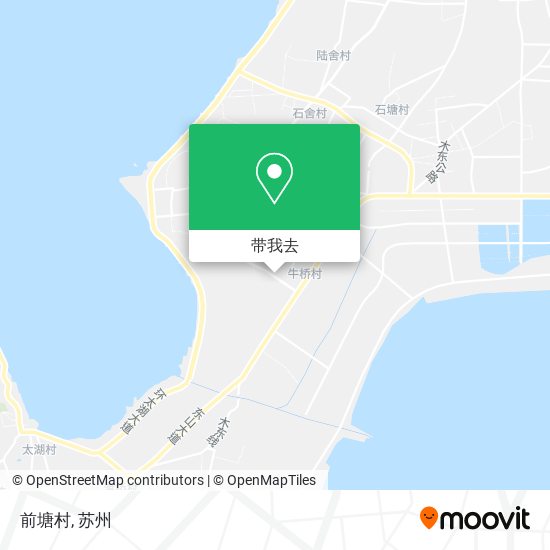 前塘村地图