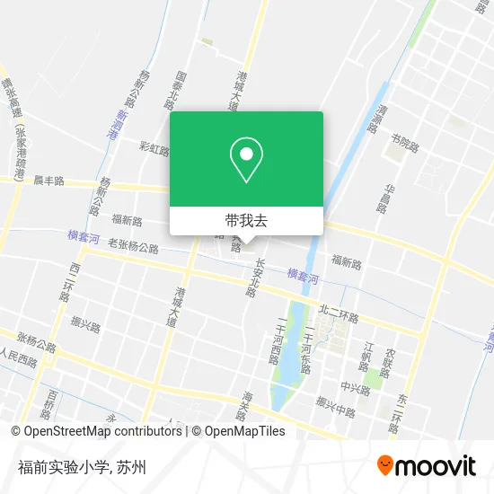 福前实验小学地图
