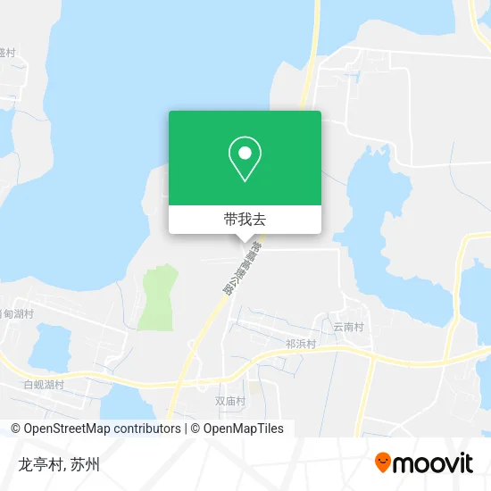 龙亭村地图