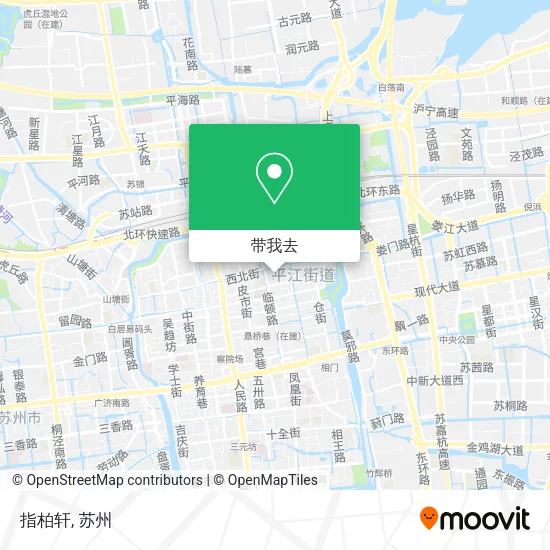 指柏轩地图