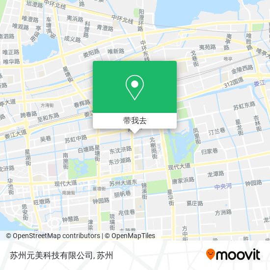 苏州元美科技有限公司地图