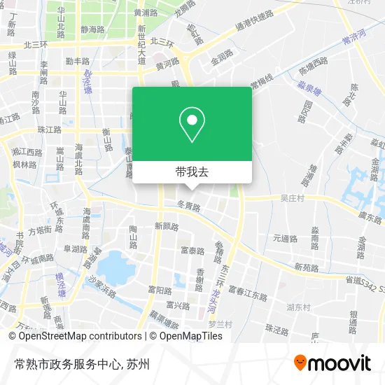 常熟市政务服务中心地图