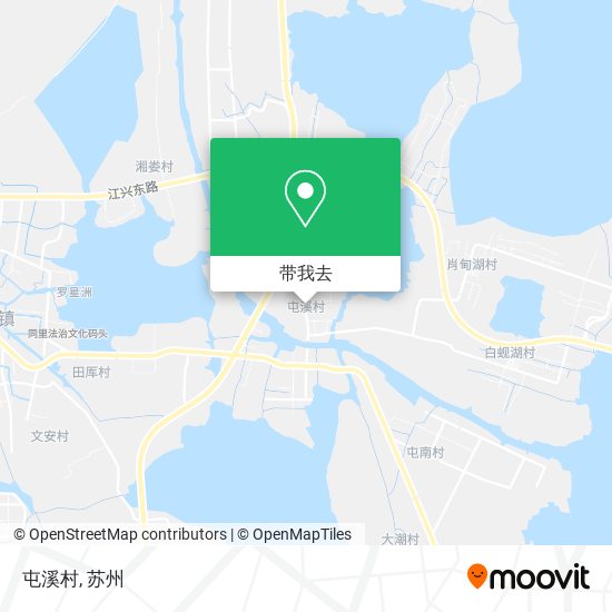 屯溪村地图
