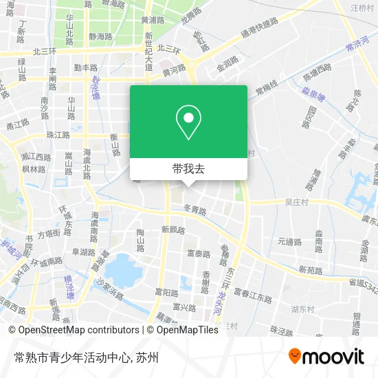 常熟市青少年活动中心地图