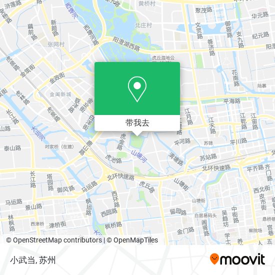 小武当地图