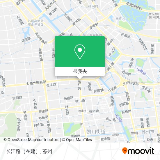 长江路（在建）地图