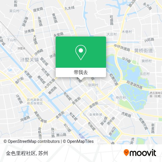 金色里程社区地图