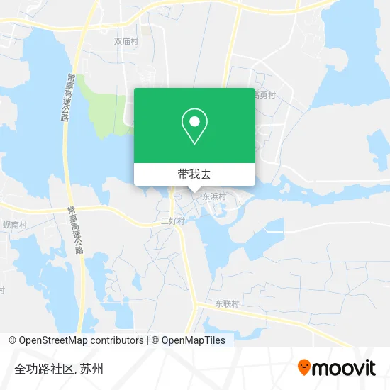 全功路社区地图