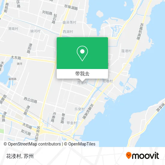 花溇村地图