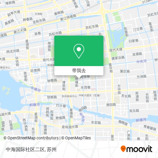 中海国际社区二区地图