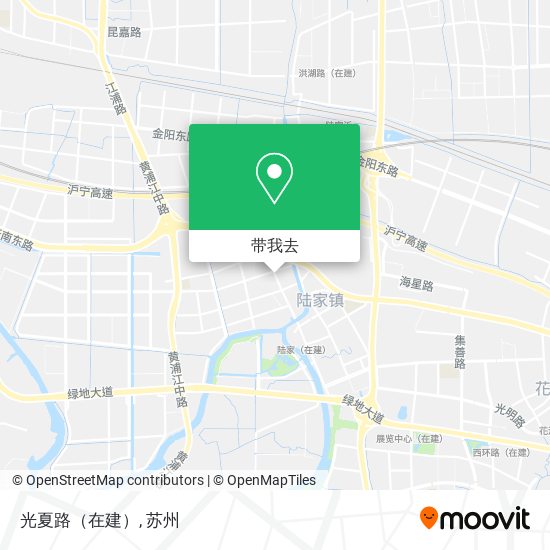 光夏路（在建）地图