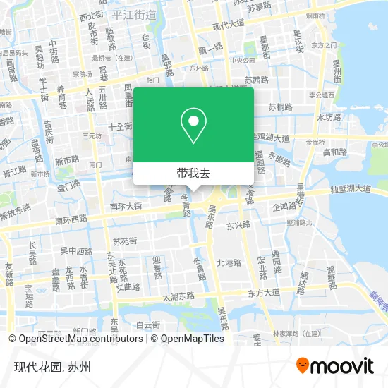 现代花园地图