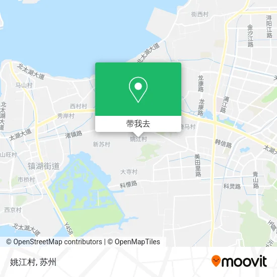 姚江村地图