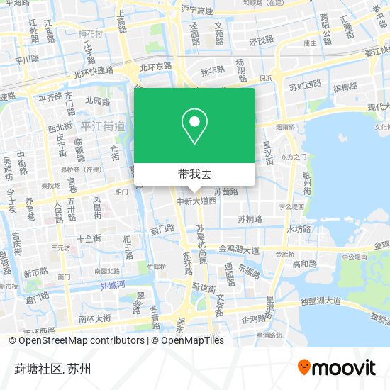 葑塘社区地图