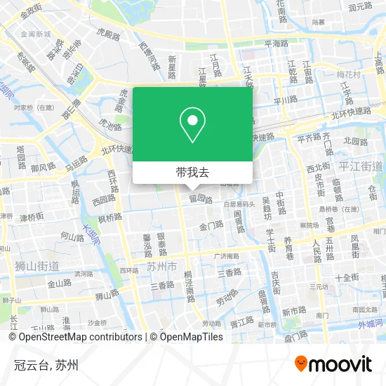 冠云台地图
