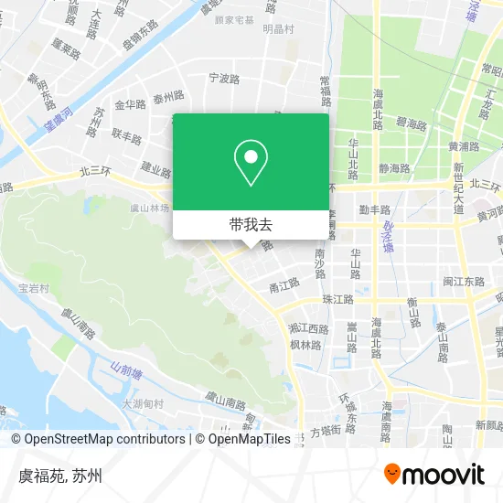 虞福苑地图