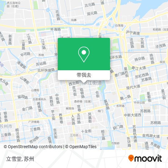 立雪堂地图