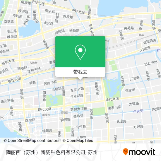 陶丽西（苏州）陶瓷釉色料有限公司地图