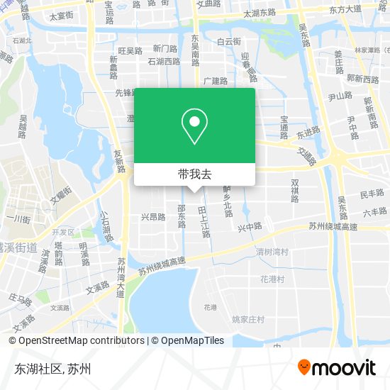东湖社区地图