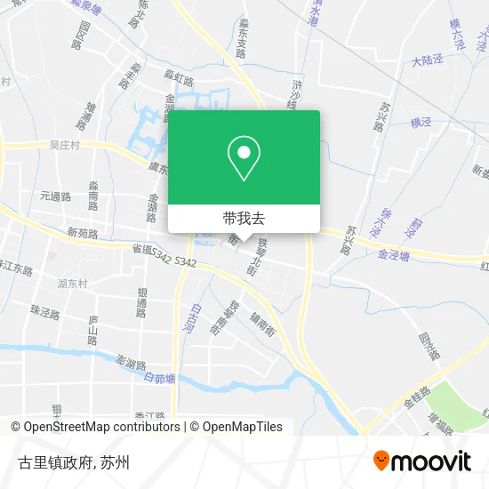 古里镇政府地图