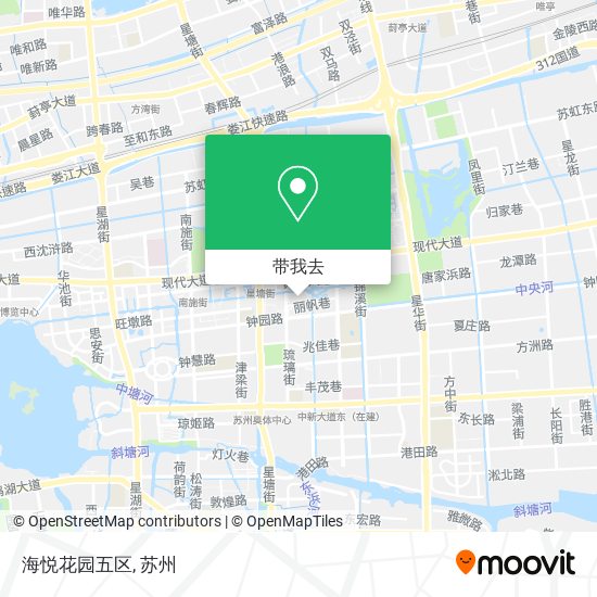 海悦花园五区地图