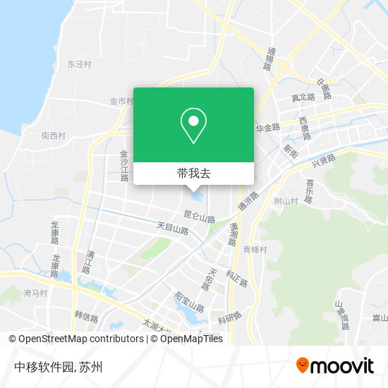 中移软件园地图