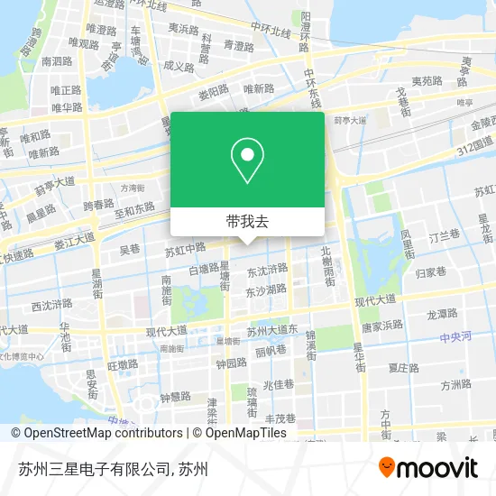 苏州三星电子有限公司地图