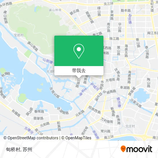 甸桥村地图