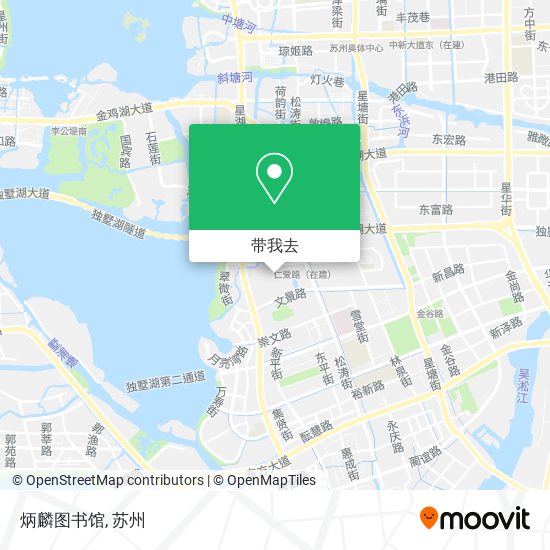 炳麟图书馆地图