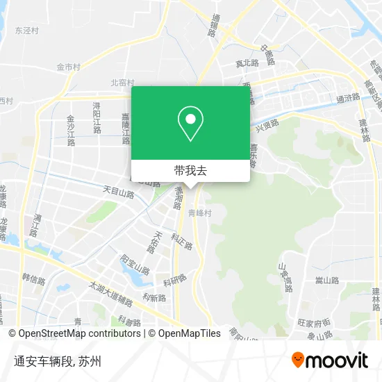 通安车辆段地图